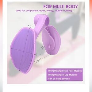 Purple Pelvic Floor Muscle Exerciser